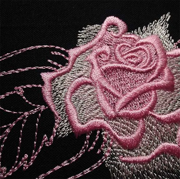 Embroidery Design Gorgeous Rose