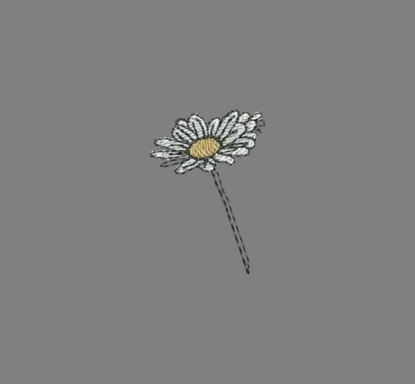 Embroidery Design Daisies Set